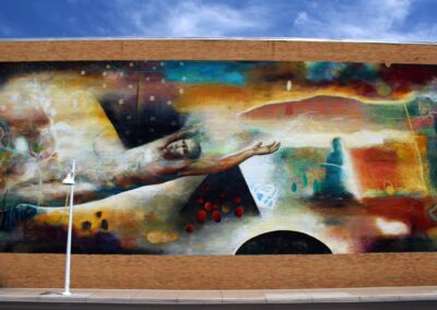 Mural in downtown Albuquerque