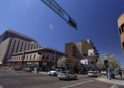 Corner of Central and 6th Street in Albuquerque